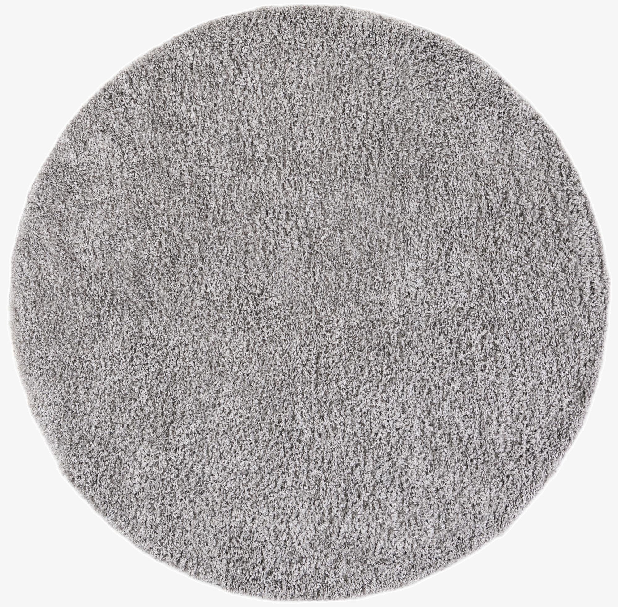  6' 2 x 6' 5 Zermatt Shag Round Rug