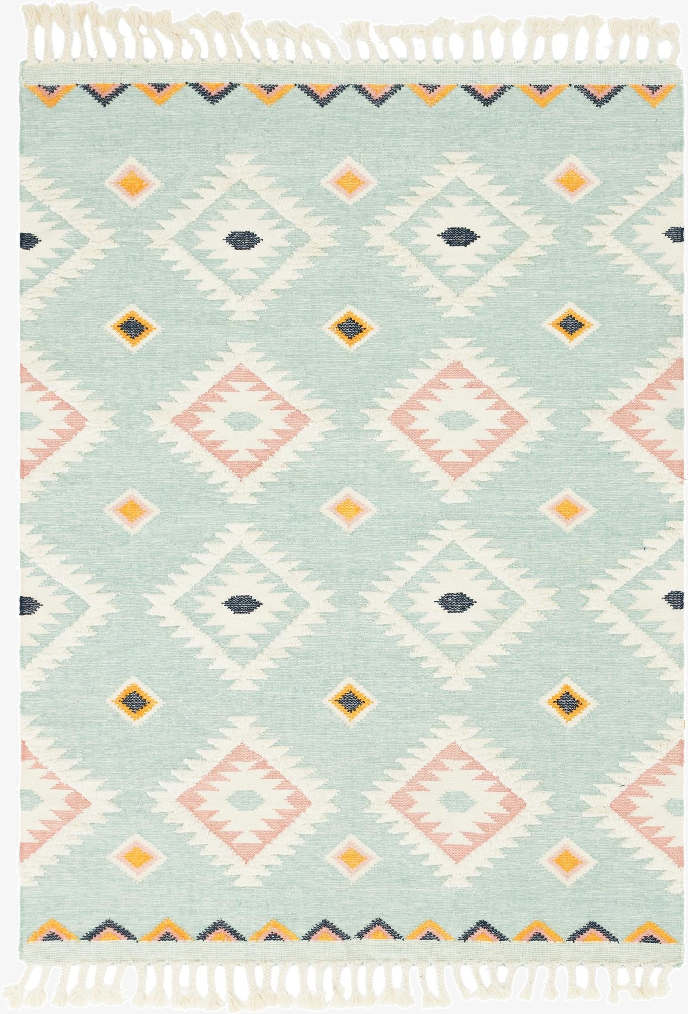  8' x 10'  Hand Woven Arizona Wool Rug