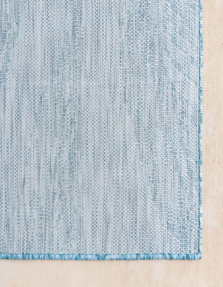 Detail image of  5' 3 x 8'  Washable Botanical Indoor / Outdoor Rug