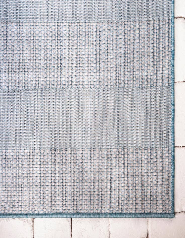 Detail image of  4' x 6'  Washable Ribbon Indoor / Outdoor Rug