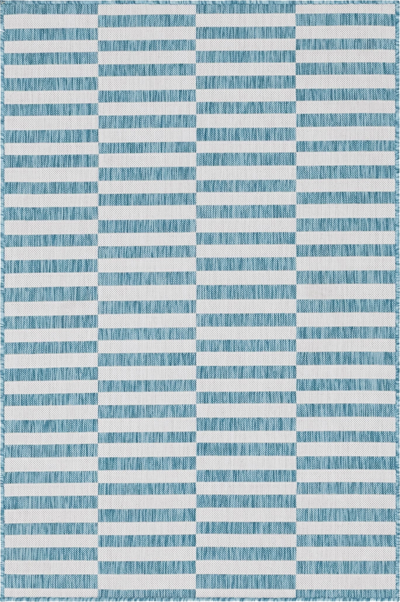  4' x 6'  Washable Ribbon Indoor / Outdoor Rug