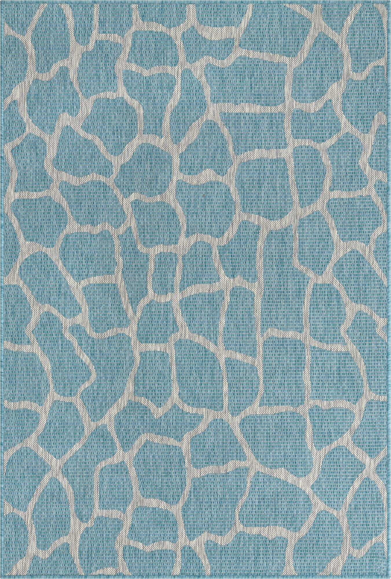  4' x 6'  Washable Safari Indoor / Outdoor Rug