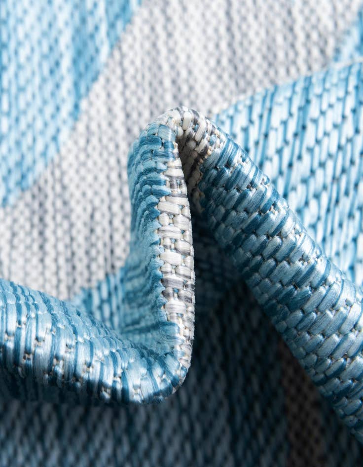 Detail image of  2' x 6'  Washable Botanical Indoor / Outdoor Runner Rug