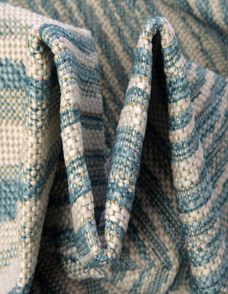 Detail image of  2' x 6'  Washable Modern Indoor / Outdoor Runner Rug