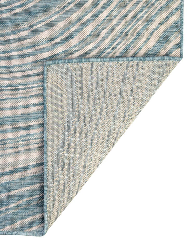 Detail image of  2' x 6'  Washable Modern Indoor / Outdoor Runner Rug