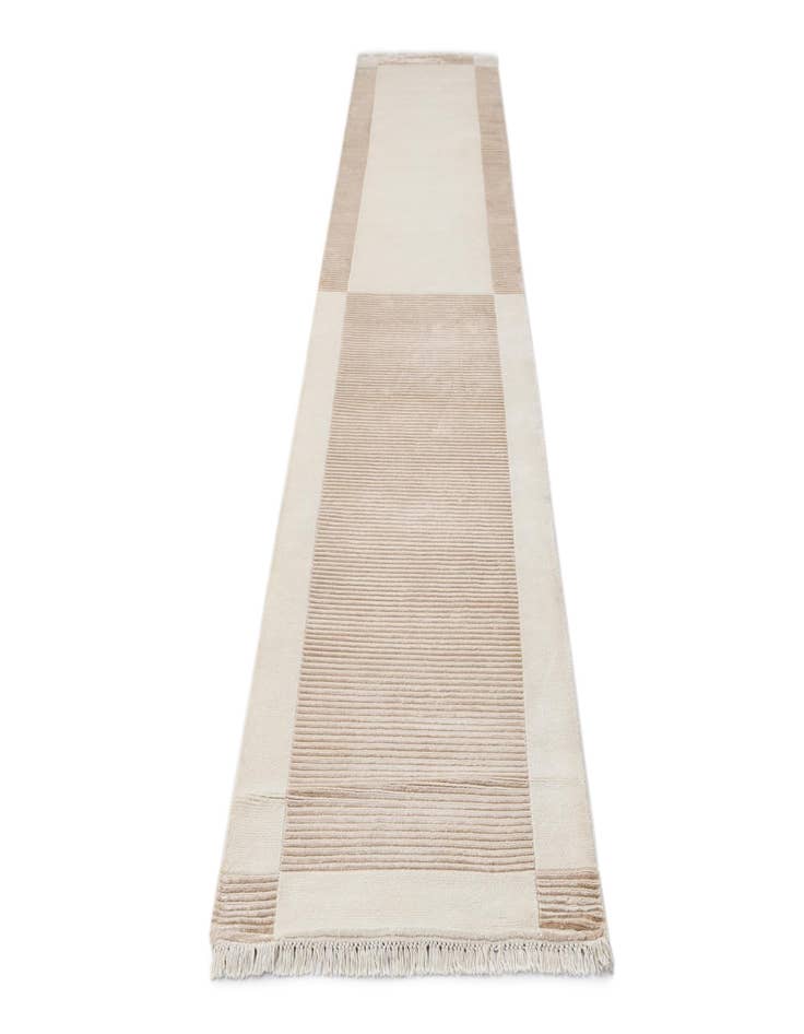 Detail image of  2' 9 x 13' 2  Hand Knotted Darya Wool Runner Rug