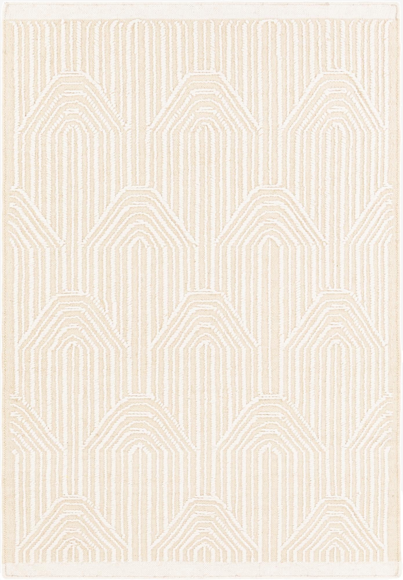  4' 1 x 6' 2  Hand Woven  Rug