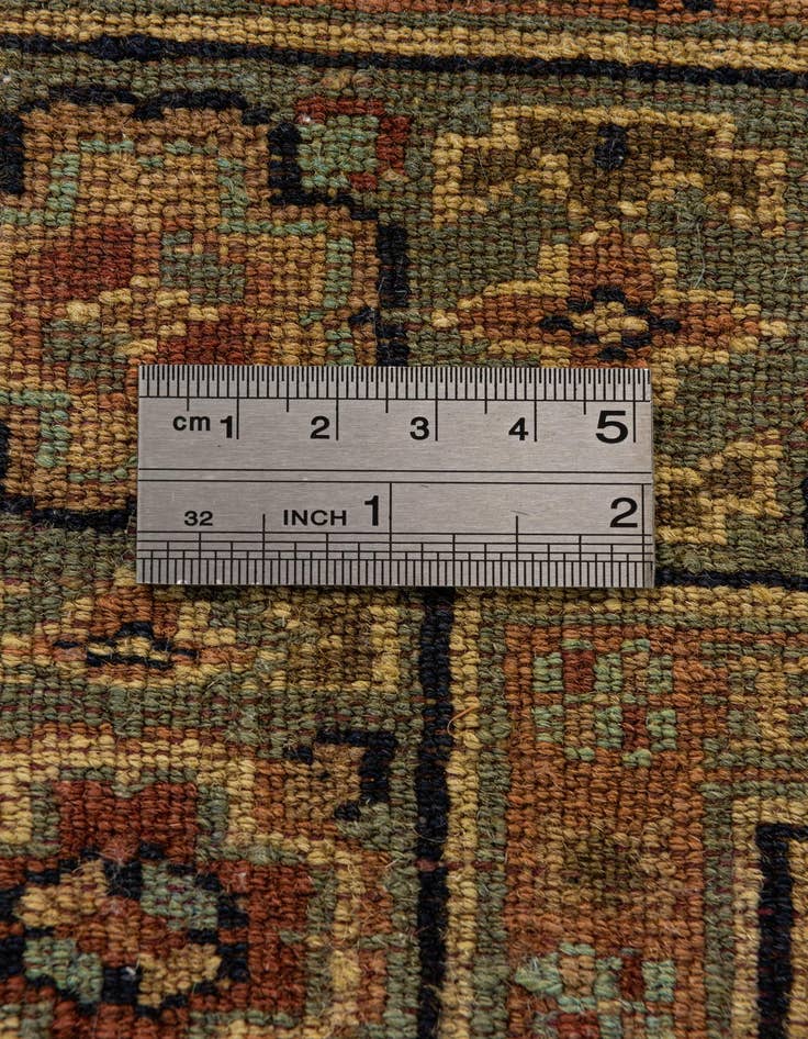 Detail image of  2' 7 x 4' 6  Hand Knotted Bokhara Oriental Wool Rug