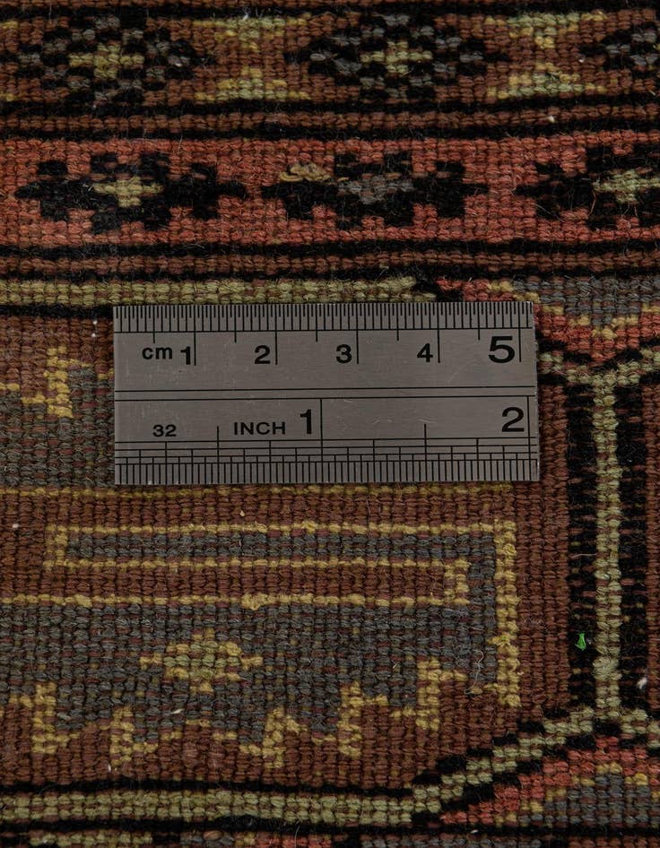 Detail image of  4' x 6' 5  Hand Knotted Bokhara Oriental Rug