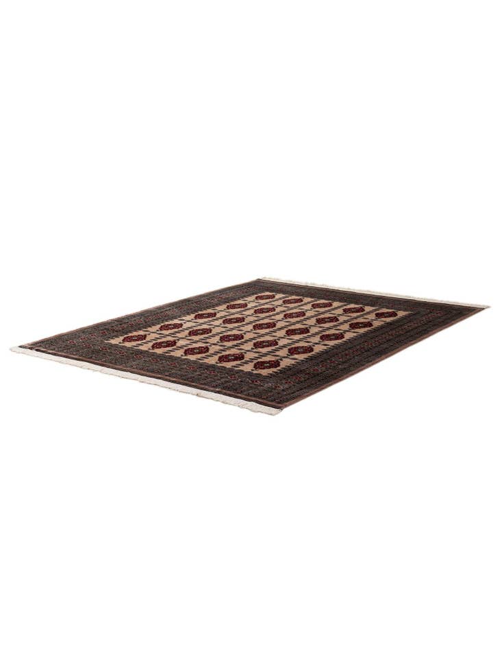 Detail image of  8' 3 x 9' 11  Hand Knotted Bokhara Oriental Wool Rug