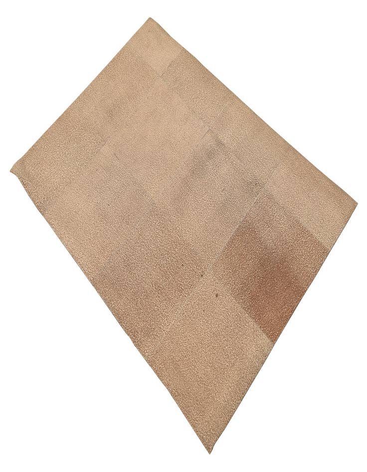 Detail image of  2' 2 x 3' 1 Cowhide Leather Rug