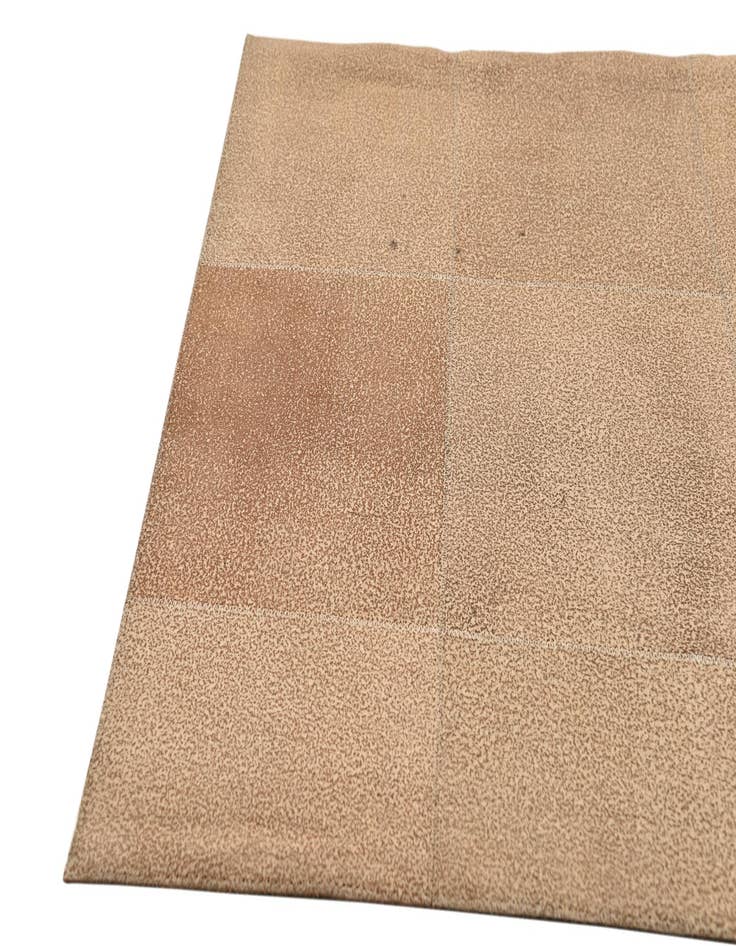 Detail image of  2' 2 x 3' 1 Cowhide Leather Rug