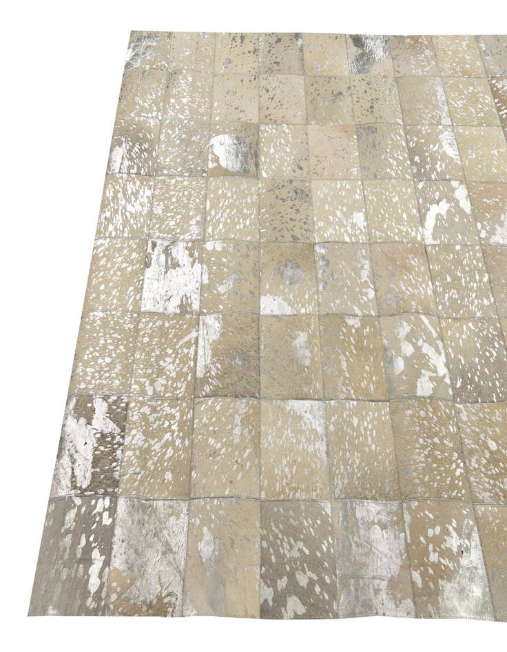 Detail image of  5' 1 x 7' 10 Cowhide Rug