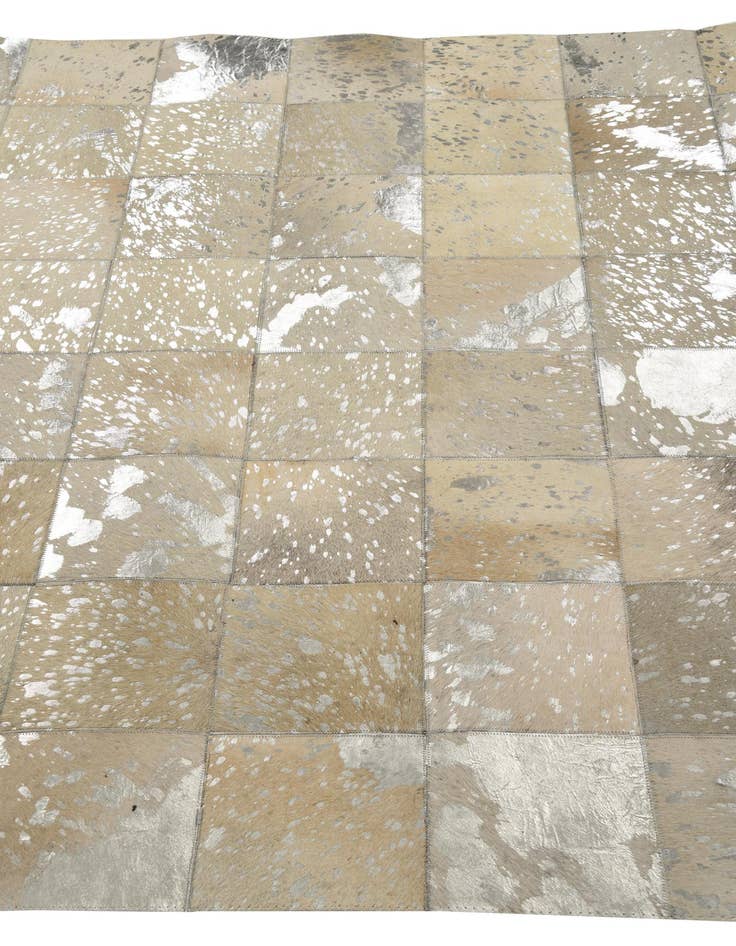 Detail image of  5' 1 x 7' 10 Cowhide Rug