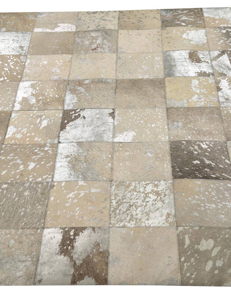 Detail image of  5' 1 x 7' 10 Cowhide Rug