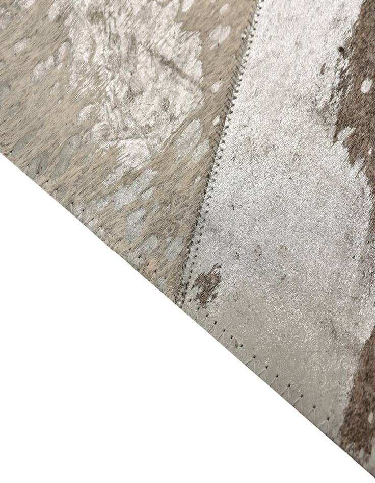 Detail image of  5' 1 x 7' 10 Cowhide Rug