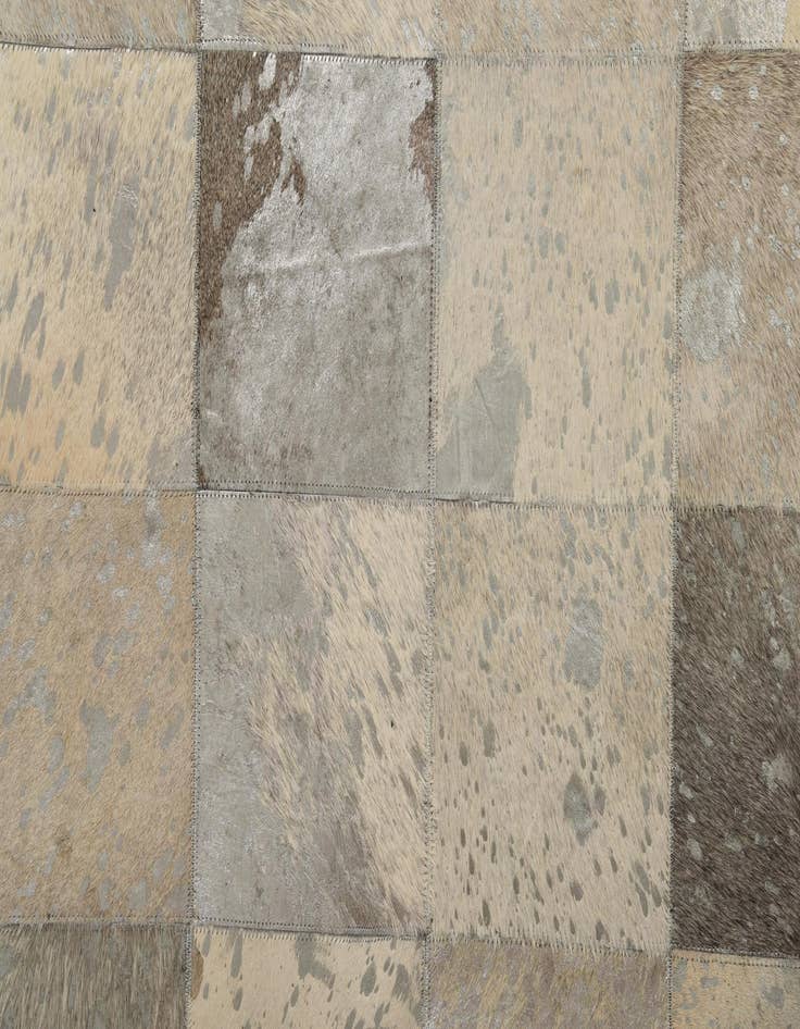 Detail image of  5' 1 x 7' 10 Cowhide Rug