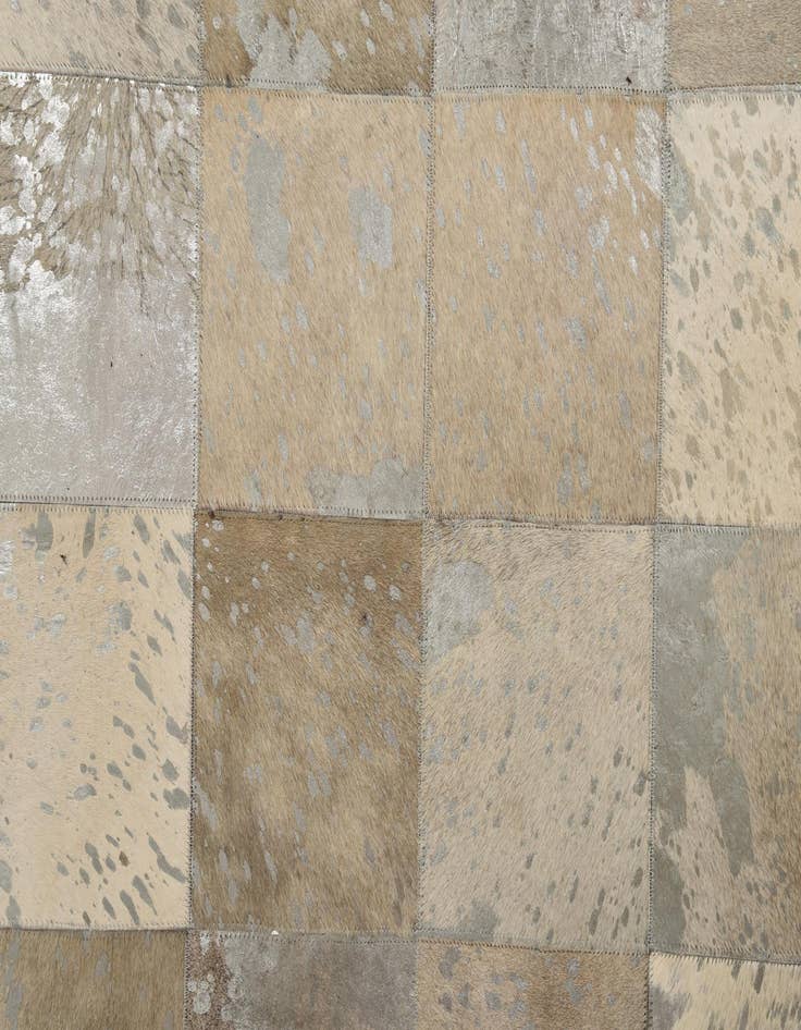 Detail image of  5' 1 x 7' 10 Cowhide Rug