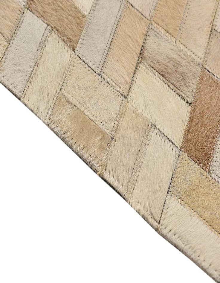 Detail image of  5' 4 x 7' 6 Cowhide Rug