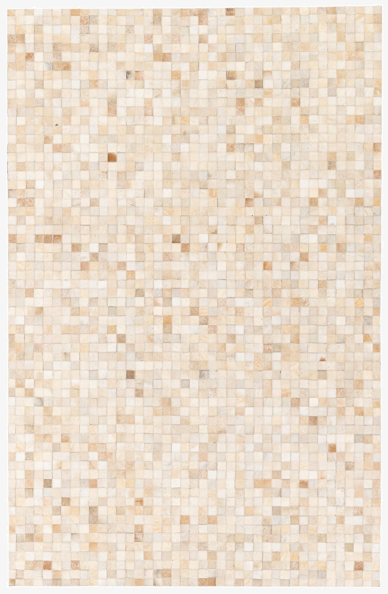  5' 1 x 7' 10 Cowhide Stocks Rug