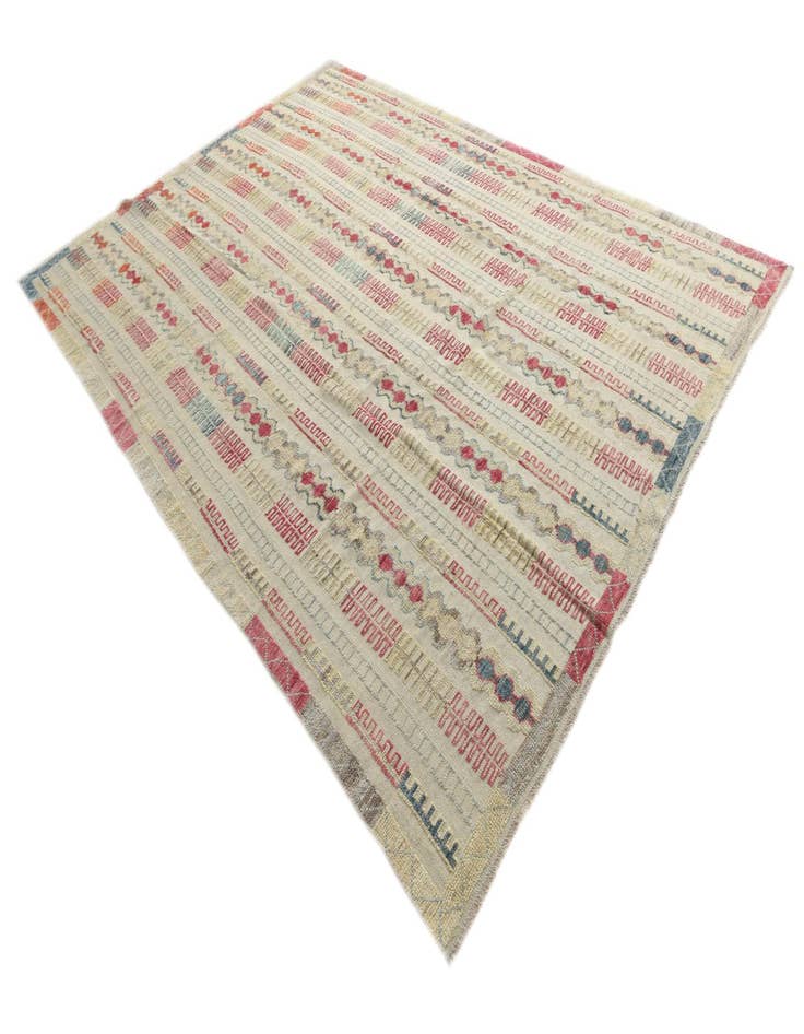 Detail image of  9' x 12' 2  Hand Knotted Darya Wool Rug