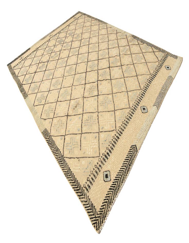 Detail image of  8' 7 x 11' 10  Hand Knotted Darya Wool Rug