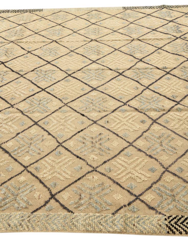 Detail image of  8' 7 x 11' 10  Hand Knotted Darya Wool Rug