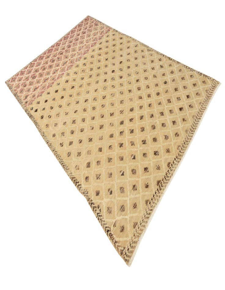 Detail image of  6' 6 x 9' 10  Hand Knotted Darya Wool Rug