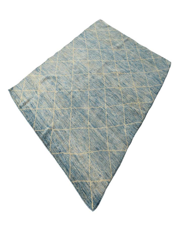 Detail image of  5' 9 x 7' 7  Hand Knotted Darya Wool Rug