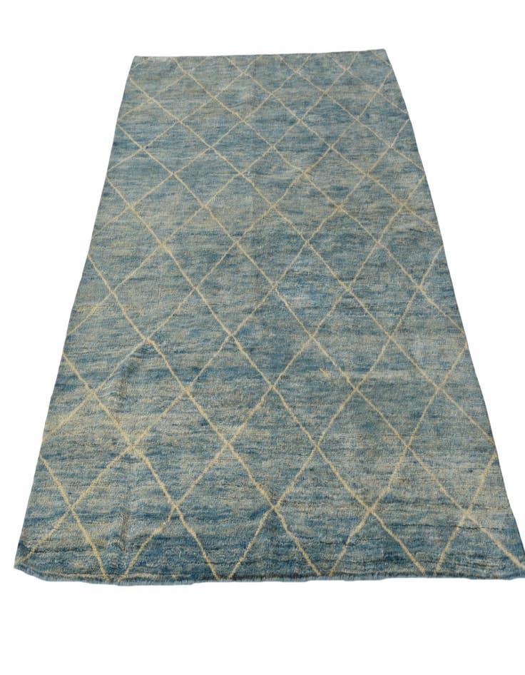 Detail image of  5' 9 x 7' 7  Hand Knotted Darya Wool Rug