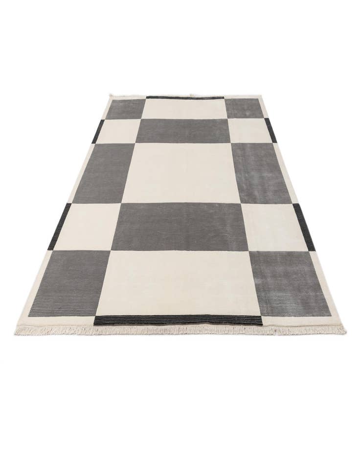 Detail image of  7' 9 x 9' 10  Hand Knotted Darya Wool Rug