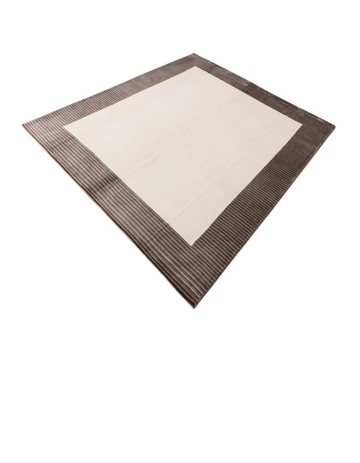 Detail image of  7' 10 x 9' 10  Hand Knotted Darya Wool Rug