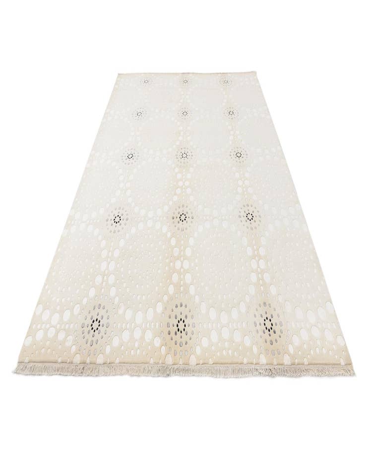 Detail image of  8' x 10' 2  Hand Knotted Darya Wool Rug