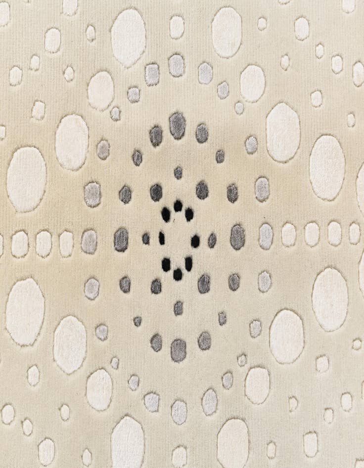 Detail image of  8' x 10' 2  Hand Knotted Darya Wool Rug