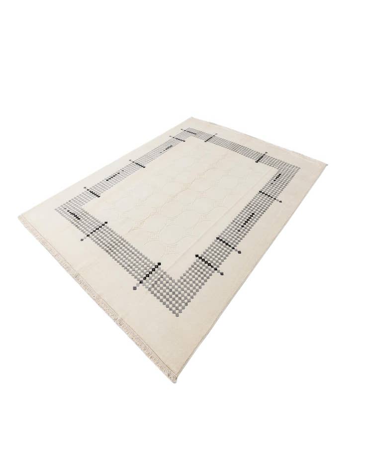 Detail image of  7' 9 x 9' 10  Hand Knotted Darya Wool Rug