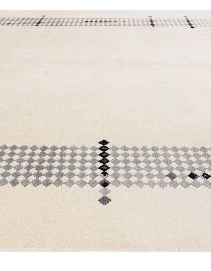 Detail image of  7' 9 x 9' 10  Hand Knotted Darya Wool Rug