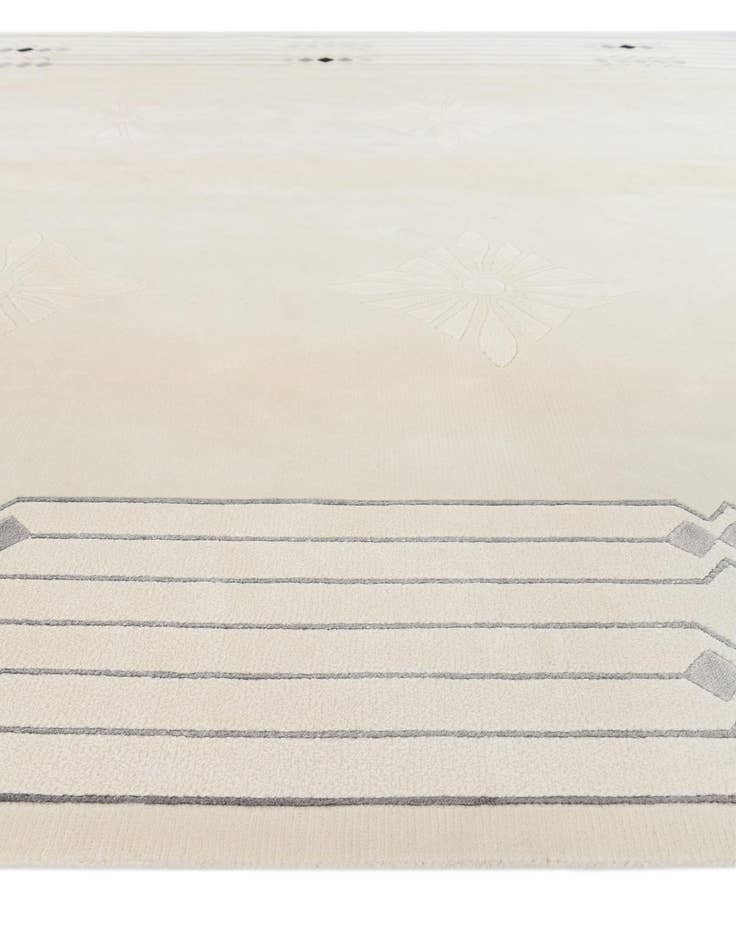 Detail image of  7' 10 x 10' 1  Hand Knotted Darya Wool Rug