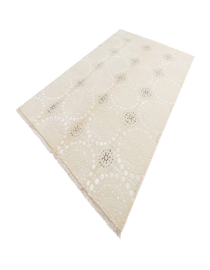 Detail image of  8' 1 x 11' 4  Hand Knotted Darya Wool Rug