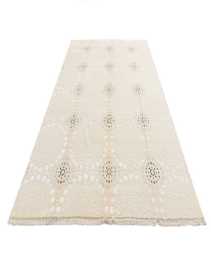 Detail image of  8' 1 x 11' 4  Hand Knotted Darya Wool Rug