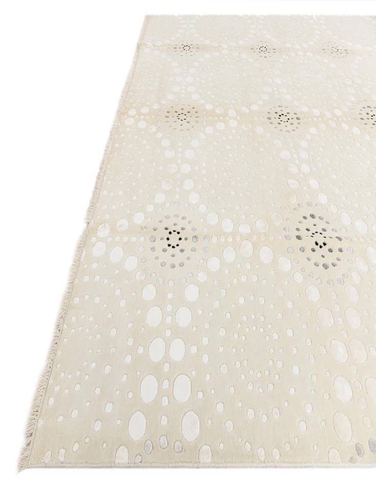 Detail image of  8' 1 x 11' 4  Hand Knotted Darya Wool Rug