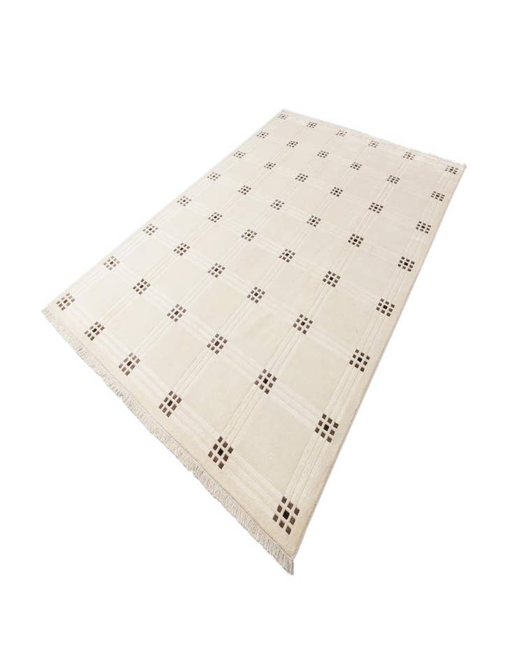 Detail image of  8' 1 x 11' 2  Hand Knotted Darya Wool Rug