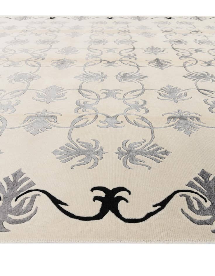 Detail image of  8' 2 x 11' 5  Hand Knotted Darya Wool Rug