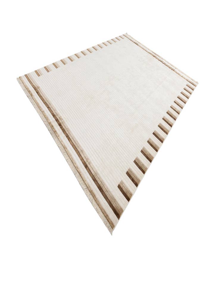 Detail image of  8' x 11' 6  Hand Knotted Darya Wool Rug