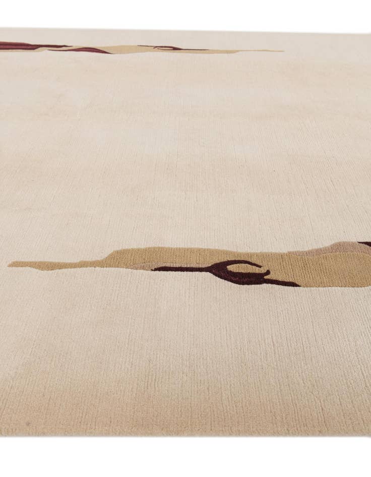 Detail image of  6' 11 x 9' 7  Hand Knotted Darya Wool Rug