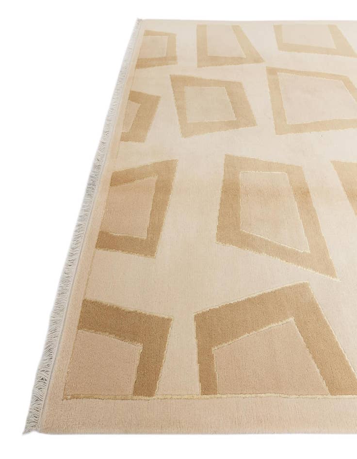 Detail image of  6' 8 x 9' 11  Hand Knotted Darya Wool Rug