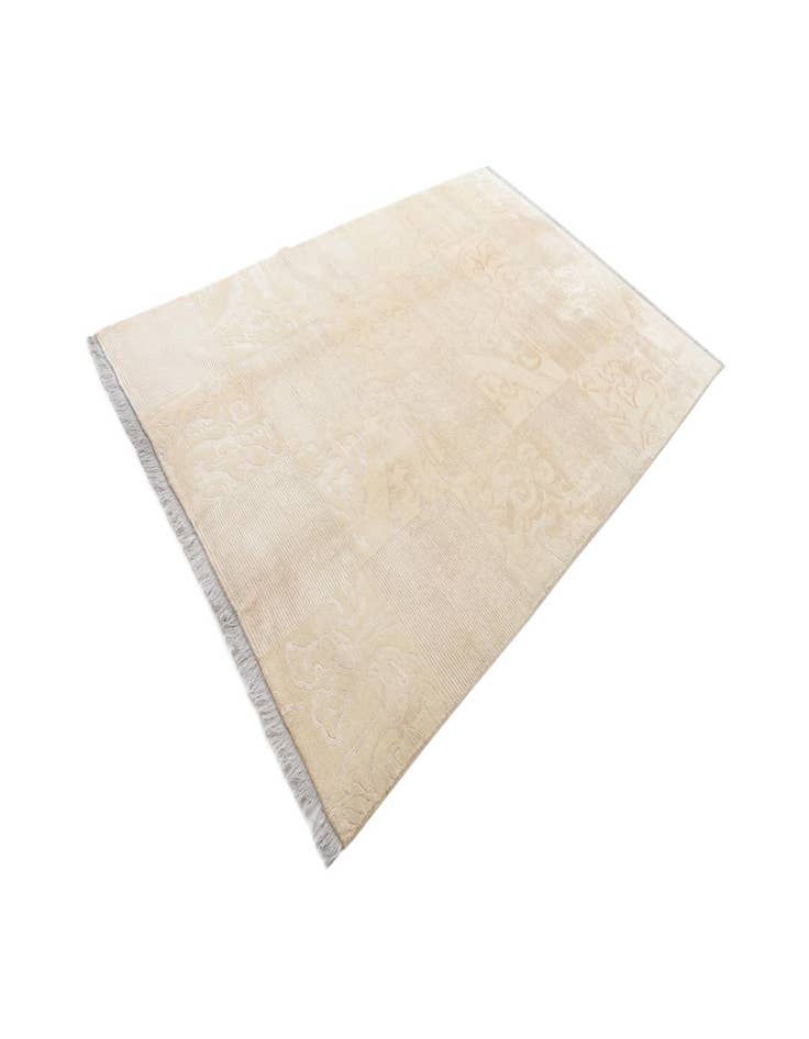 Detail image of  6' 9 x 10' 1  Hand Knotted Darya Wool Rug