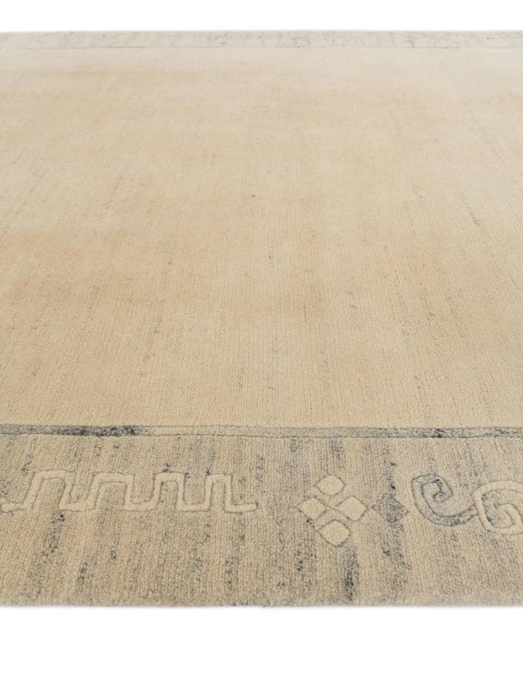 Detail image of  6' 8 x 9' 7  Hand Knotted Darya Wool Rug