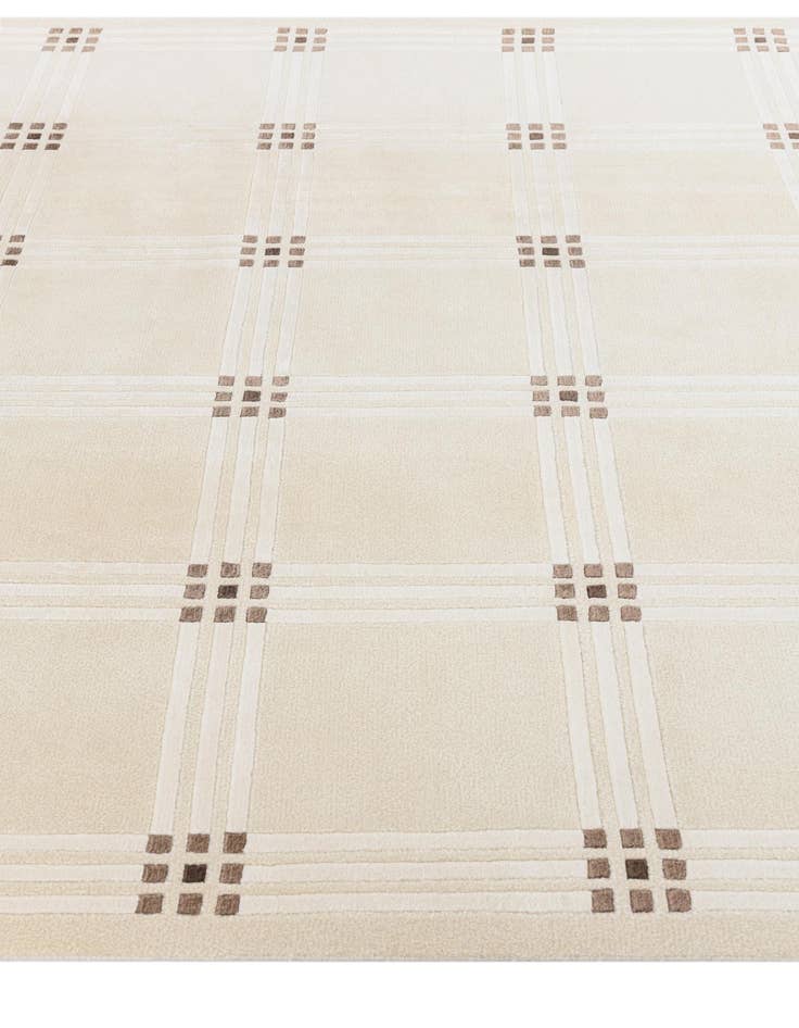 Detail image of  6' 7 x 9' 11  Hand Knotted Darya Wool Rug