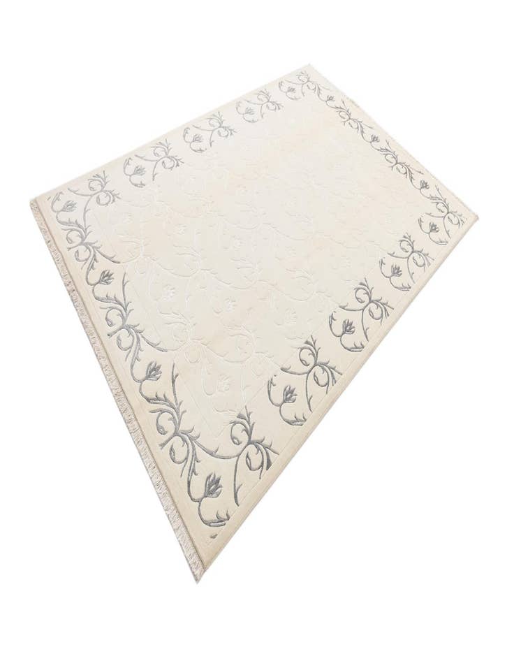 Detail image of  6' 5 x 9' 9  Hand Knotted Darya Wool Rug