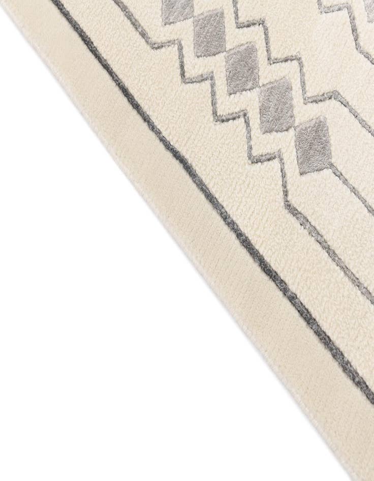 Detail image of  6' 10 x 9' 7  Hand Knotted Darya Wool Rug